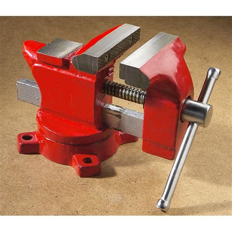 KR Tools® 3 1/2" Bench Vise - 139033, Garage & Tool Accessories at Sportsman's Guide