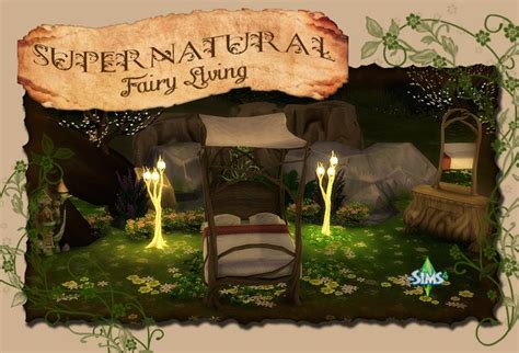 Supernatural Fairy Living Converted from TS3 (With images) | Sims 4 ...