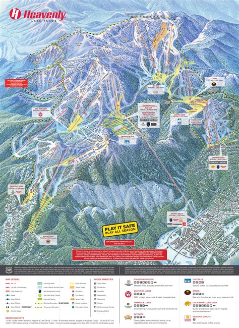 Heavenly Mountain Resort Map