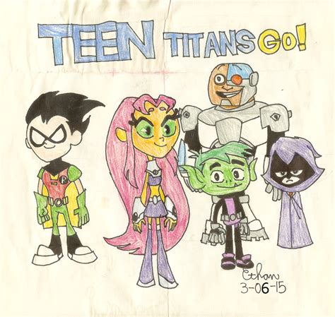 Teen Titans Go Drawing By Pichu Boy Arts On Deviantart | Hot Sex Picture