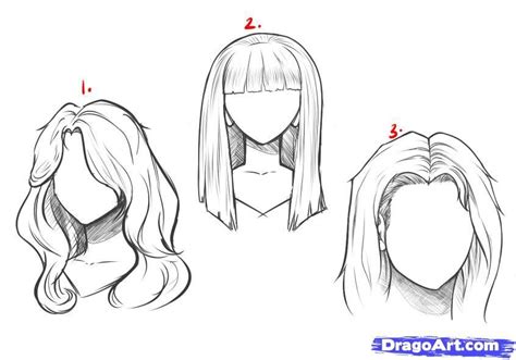 HOW TO DRAW HAIR - Musely | Drawing hair tutorial, How to draw hair ...