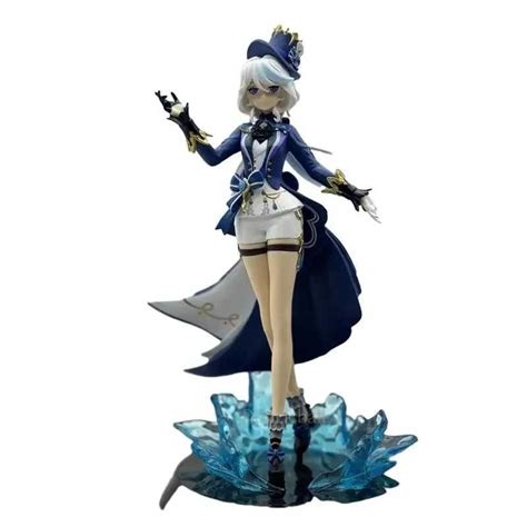 28 Cm Genshin Impact De Fontaine Anime Figure Game Character Furina Statue Figurine Collectible ...