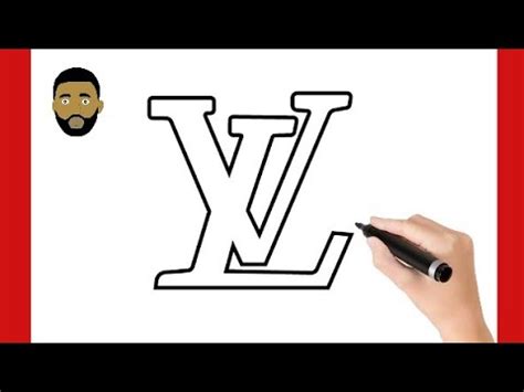 How To Draw Louis Vuitton logo - YouTube