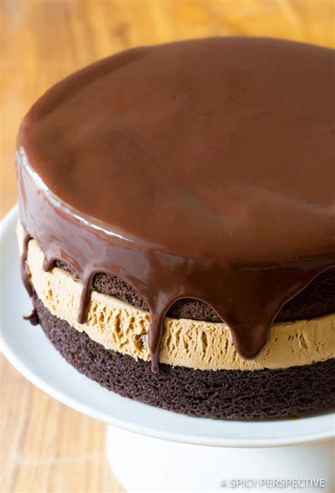 Chocolate Caramel Ice Cream Sandwich Cake - A Spicy Perspective