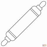 Rolling Pin coloring Page  Free Printable Coloring Pages sketch template
