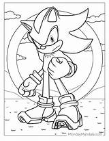 Sonic Printable Coloring Sheets sketch template