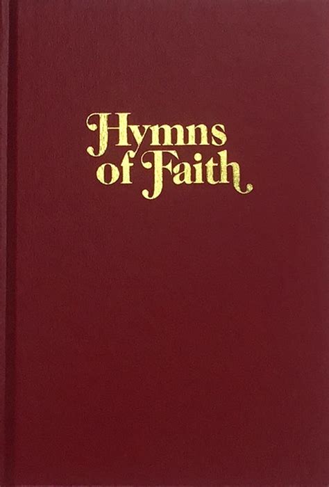 HYMNS OF FAITH - RED - Hope Publishing Company