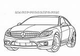 Mercedes Coloring Para Benz Colorir Carros Desenhos Pasta Escolha  sketch template