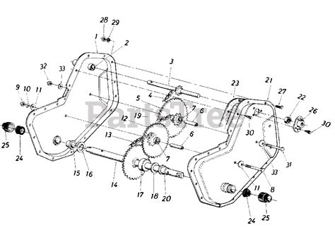 Garden King 215-402-205 - Garden King Tiller (1985) Tiller Chain Case Parts Lookup with Diagrams ...