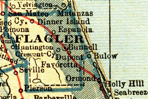 Flagler County, 1921