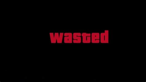 WASTED Gta V sound effect - YouTube