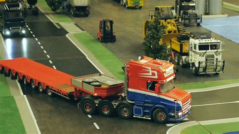 Scania RC model trucks, Minitruckers.nl, Mackdag 2014 truckshow, Holland - YouTube