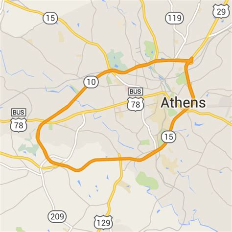 Athens GA | Athens ga, Athens, Map