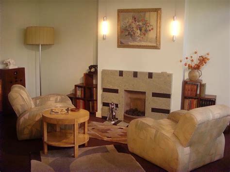 1930s living room: London art deco interior | Seen at the ex… | Flickr