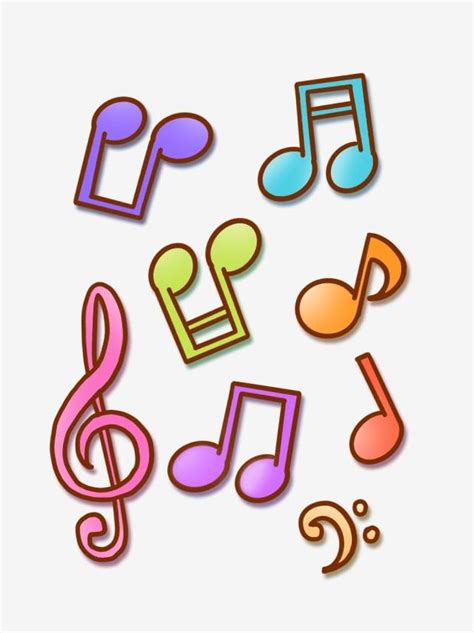 Music Note Symbol Clipart Transparent PNG Hd, Hand Drawn Cartoon ...