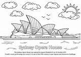 Sydney Opera House Coloring Page At Getcoloringscom sketch template