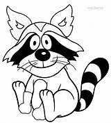 Printable Raccoon Coloring Pages For Kids sketch template