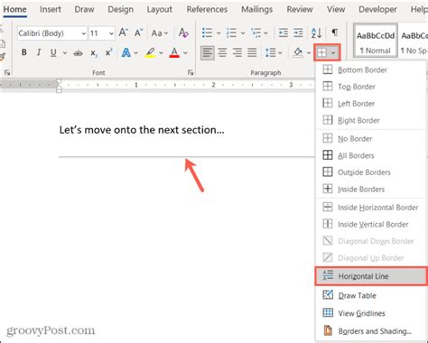 Cara Menghapus Garis Horizontal di Microsoft Word - Notadevs