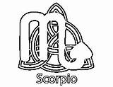 Scorpio Coloring Pages At GetDrawings  Free Download sketch template