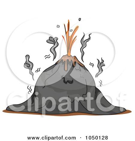 Royalty-Free (RF) Clip Art Illustration of a Volcano Before Eruption by BNP Design Studio #1050128