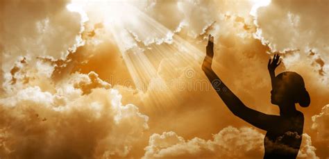 Praising God stock image. Image of celebration, beauty - 39089743
