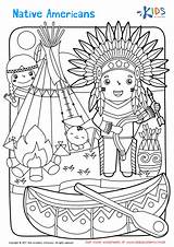 Native American Coloring Pages Printables sketch template