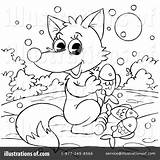 Coloring Page Clipart 101666  Illustration By Alex Bannykh sketch template