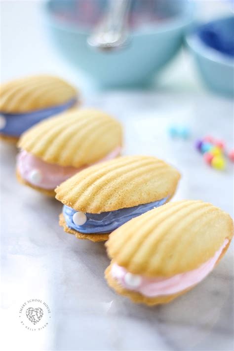 Seashell Pearl Cookies - Smart School House