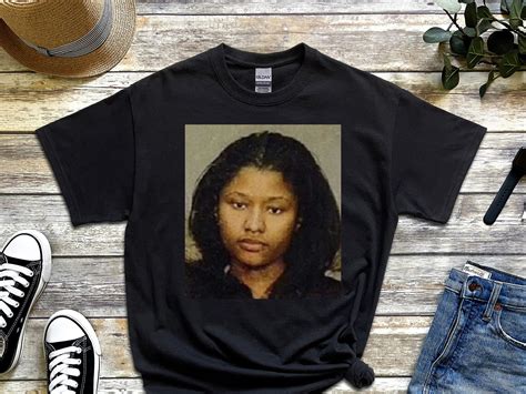 Nicki Minaj Mug Shot Shirt Nicki Minaj Tour Merch Nicki - Etsy