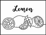 Lemon Coloring Pages  Roaring Spork sketch template