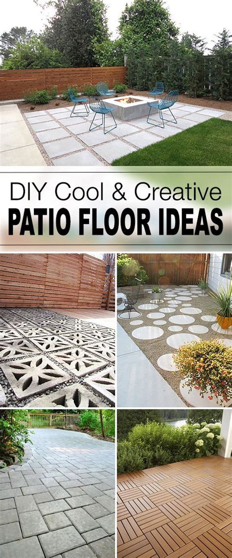 Tips and tutorials for great patio floors that you can do yourself ...