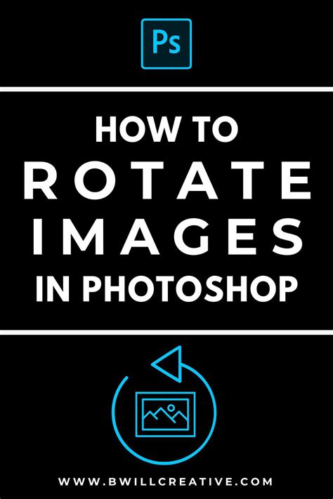 How To Rotate An Image In Photoshop | Beginner photoshop, Photoshop, Beginner photo editing