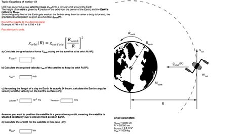 Solved Topic: Equations of motion 1/2 UDE has launched a new | Chegg.com