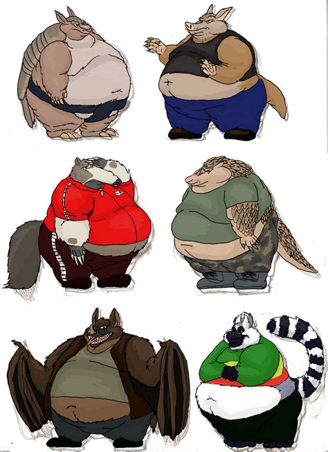 Sumo characters 1 by LeonardGreenland on DeviantArt