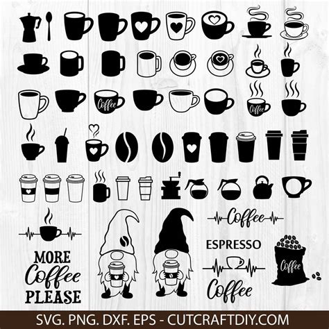 Coffee Cup SVG Files For Cricut