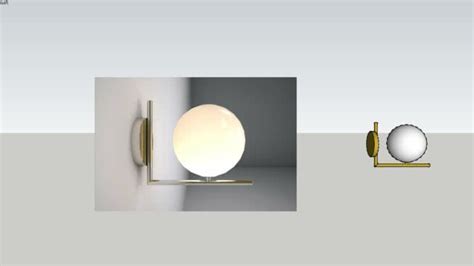 Modern LED Wall Lamp - 3D Warehouse | Wall decor lights, Globe wall light, Led wall lamp