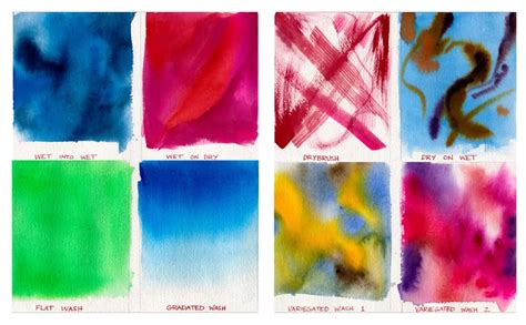 20 watercolor techniques every artist should know - AVA360 Entertainment Community