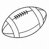 Printable Football Coloring Pages Kids sketch template