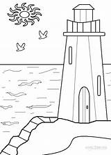 Lighthouse coloring Pages To Download And Print For Free sketch template