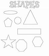 Shapes Coloring Pages For Childrens Printable Free sketch template