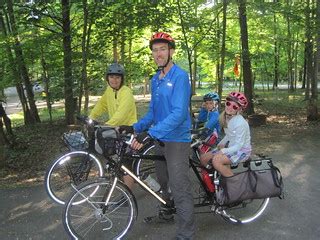 Family bike portrait as we prepare to rollout from O'Banno… | Flickr