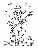 10  Free Printable Banjo Coloring Pages For Fun And Creativity sketch template