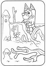 Bluey coloring Page 132 By Magnificent On DeviantArt sketch template