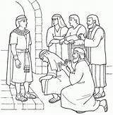 Peter In Prison Coloring Page  Coloring Home sketch template