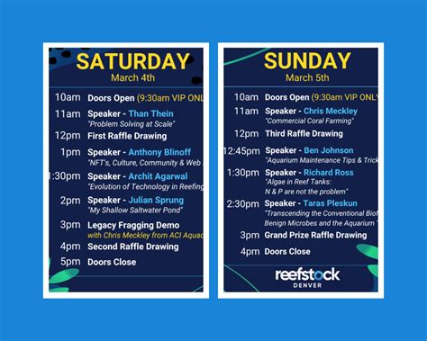 ReefStock Denver 2023 Speaker Line-up for this weekend | Reef Builders | The Reef and Saltwater ...