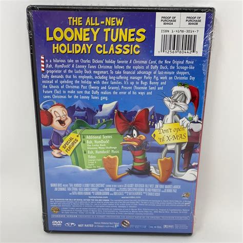 DVD Bah, Humduck! A Looney Tunes Christmas Original Movie (Sealed) – shophobbymall