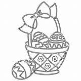Easter Basket Coloring Sheets sketch template