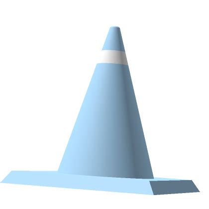 Light Blue Traffic Cone | Roblox Item - Rolimon's