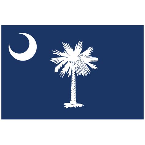 South Carolina Sc State Flag Sticker Shipped Fast & Free!