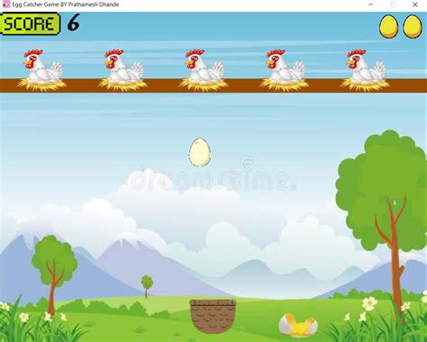 GitHub - PrathameshDhande22/Egg-Catcher-Game: Egg catcher 2D game made using the Pygame.